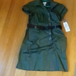NWT Robbie Bee 16W Olive Dress